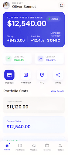 FUNDNEST App Screenshot